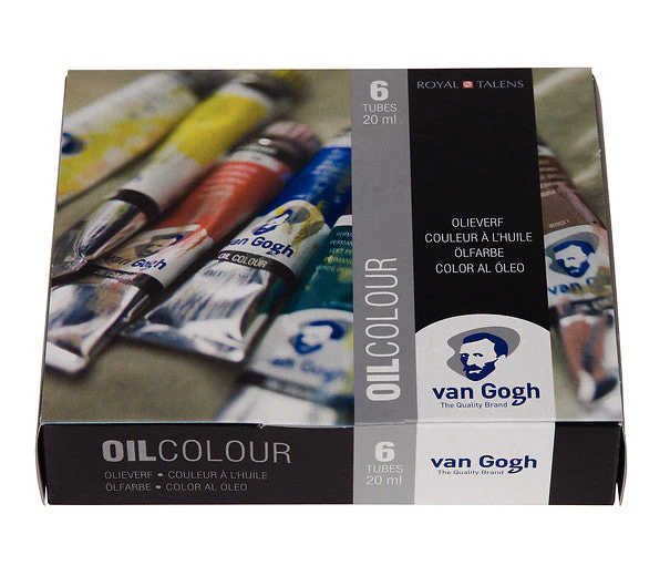 Van Gogh Ölfarben Starter-Set, 6 × 20 ml